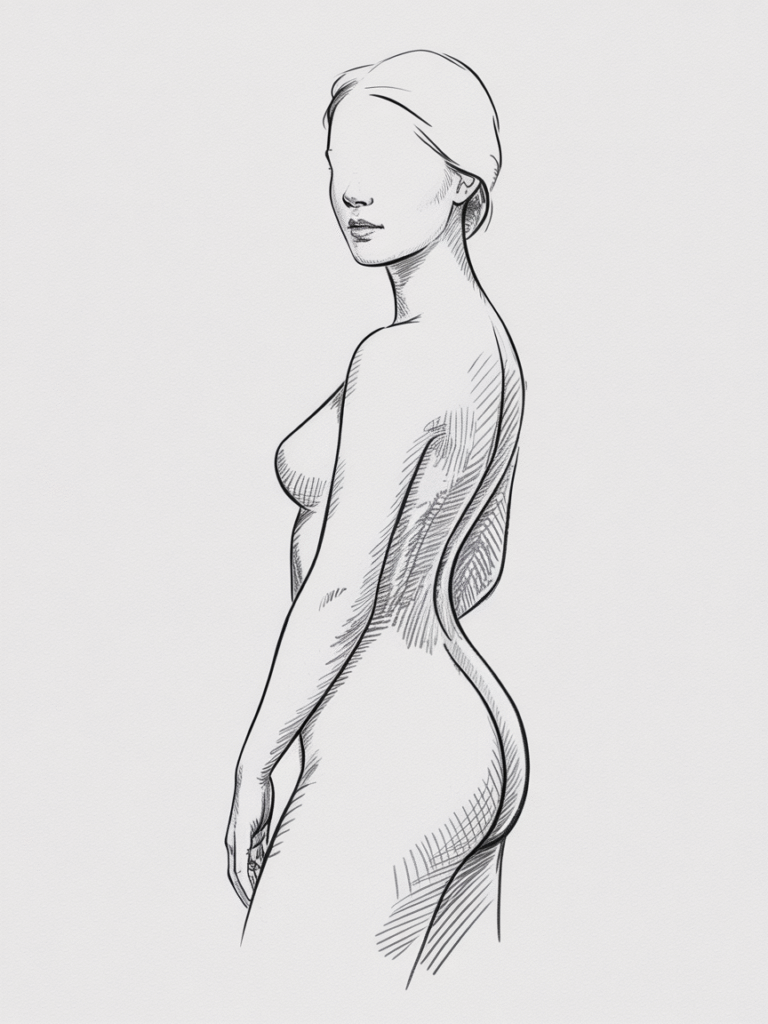 cool sketch ideas woman