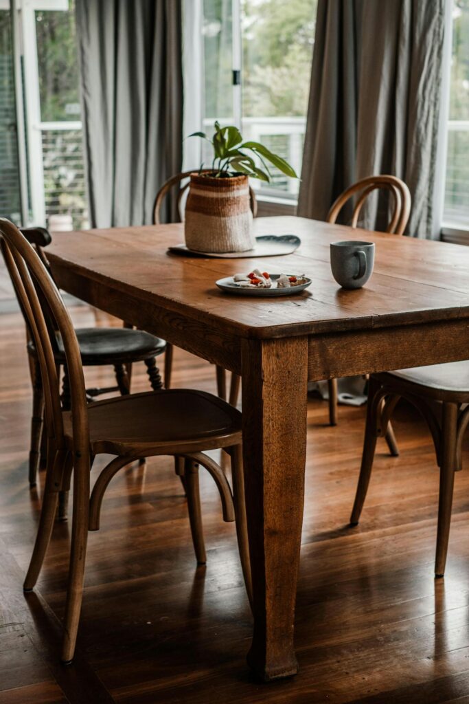 Kitchen Table Drawing References