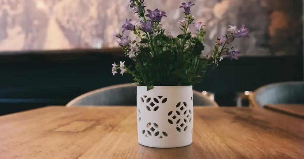 flowers in a pot as flower drawing ideas