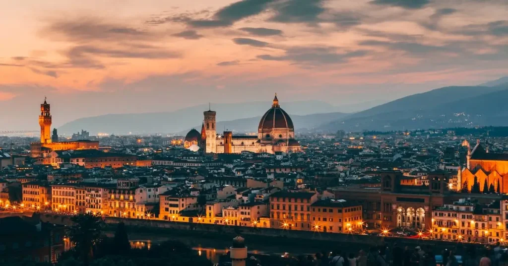 Florence as Landscape Drawing Ideas