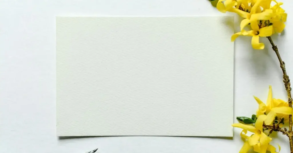 blank paper for Easy Birthday Card Drawing Ideas