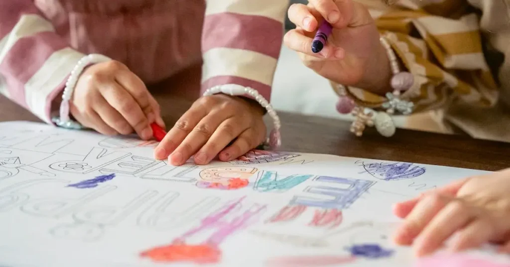 children drawing as easter drawing ideas