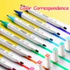 12 18 24 36 48 Color Marker Pen Set Washable Double Headed Markers Safe Health Art 2
