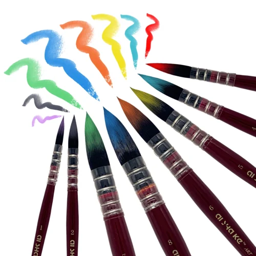 1Pcs Artist Hand Painting Drawing Brushes Professional Watercolor Brush Pen for Water Color Painting Drawing School 1