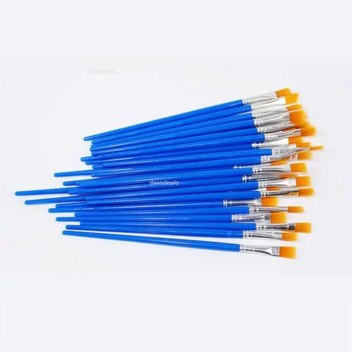 50 PCS Paint Brush Small Brushes Volume For Painting Detail Essential Props For Painting Art artist 2