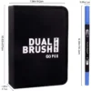 60 Dual Tip Brush Markers Art Markers for Artists Coloring Pens Brush Fine Tip Markers for 4