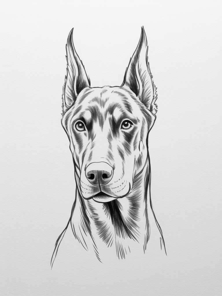 cool sketch ideas dog