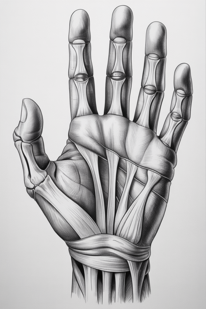 cool sketch ideas hand