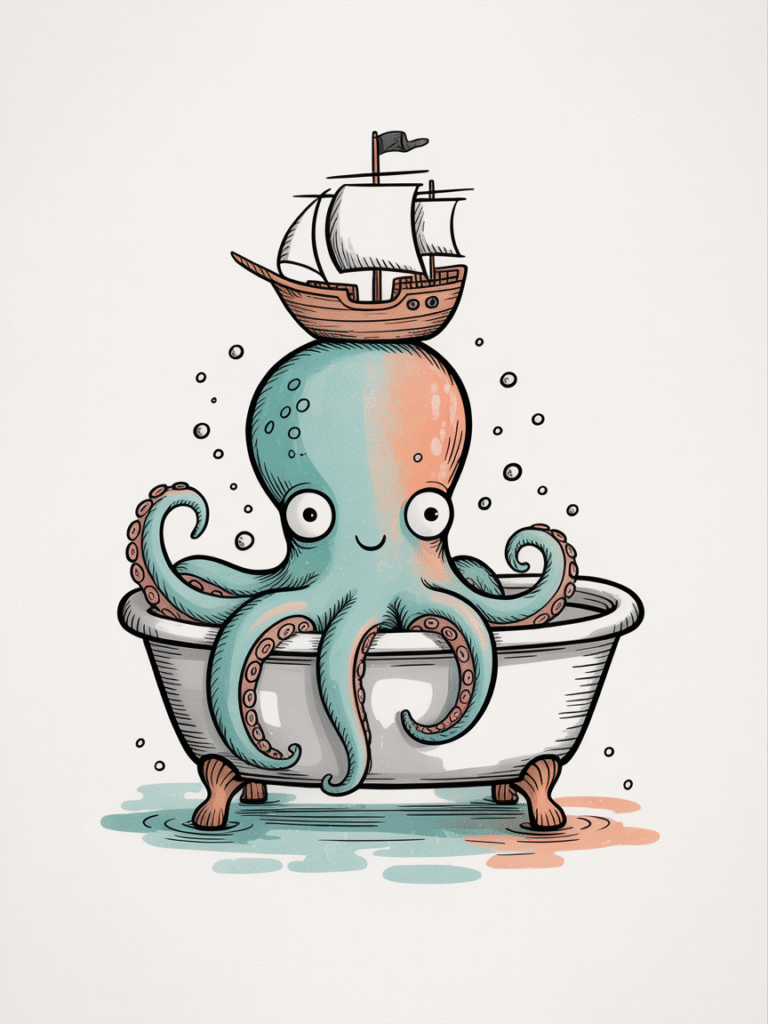 cool sketch ideas kraken