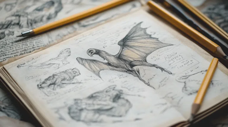 50x Random Sketch Ideas: Unleash Pen Art Magic with These Creative Tips in 2025/2026 10 random sketch ideas creature with wings