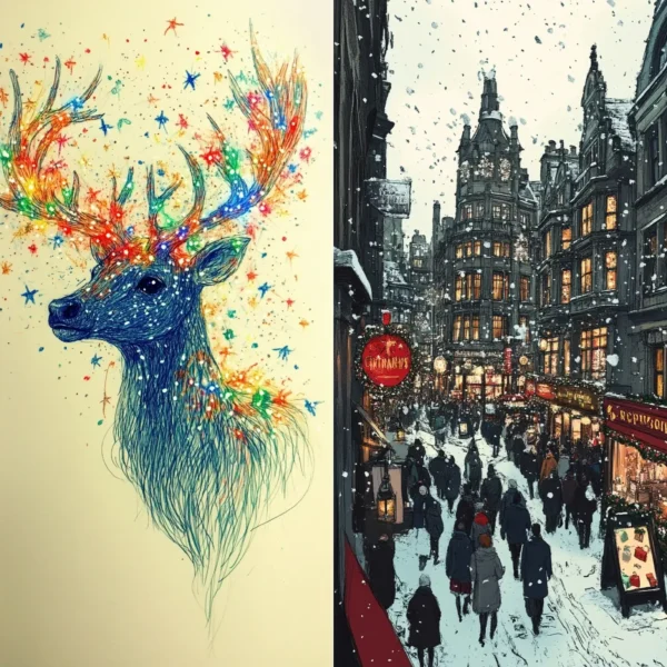 100 Christmas Drawing Ideas to Spark Your Holiday Spirit!