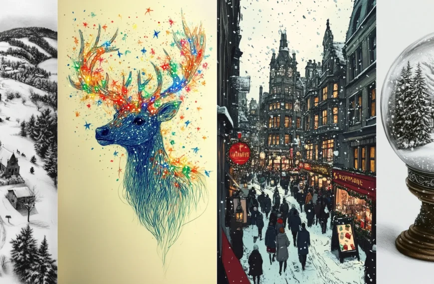 100 Christmas Drawing Ideas to Spark Your Holiday Spirit!