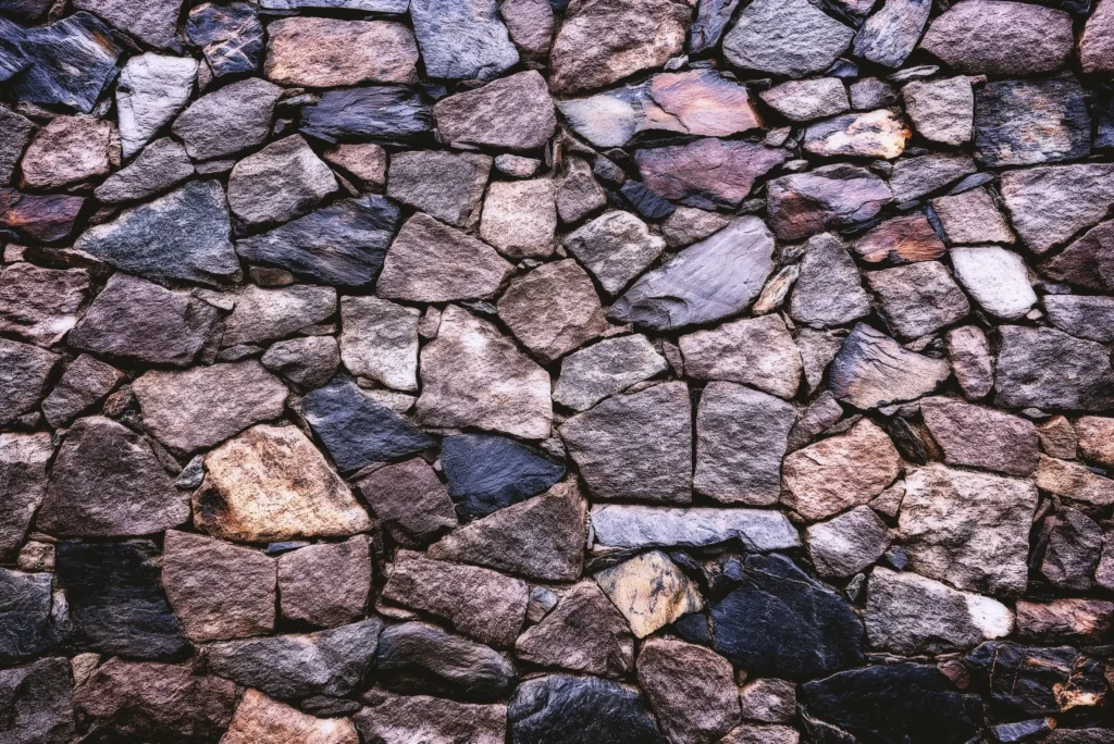 stone wall drawing references dark