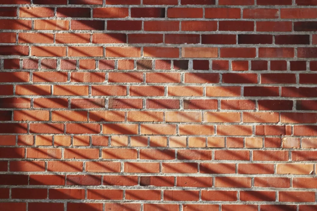 stone wall drawing references sun casting shadow