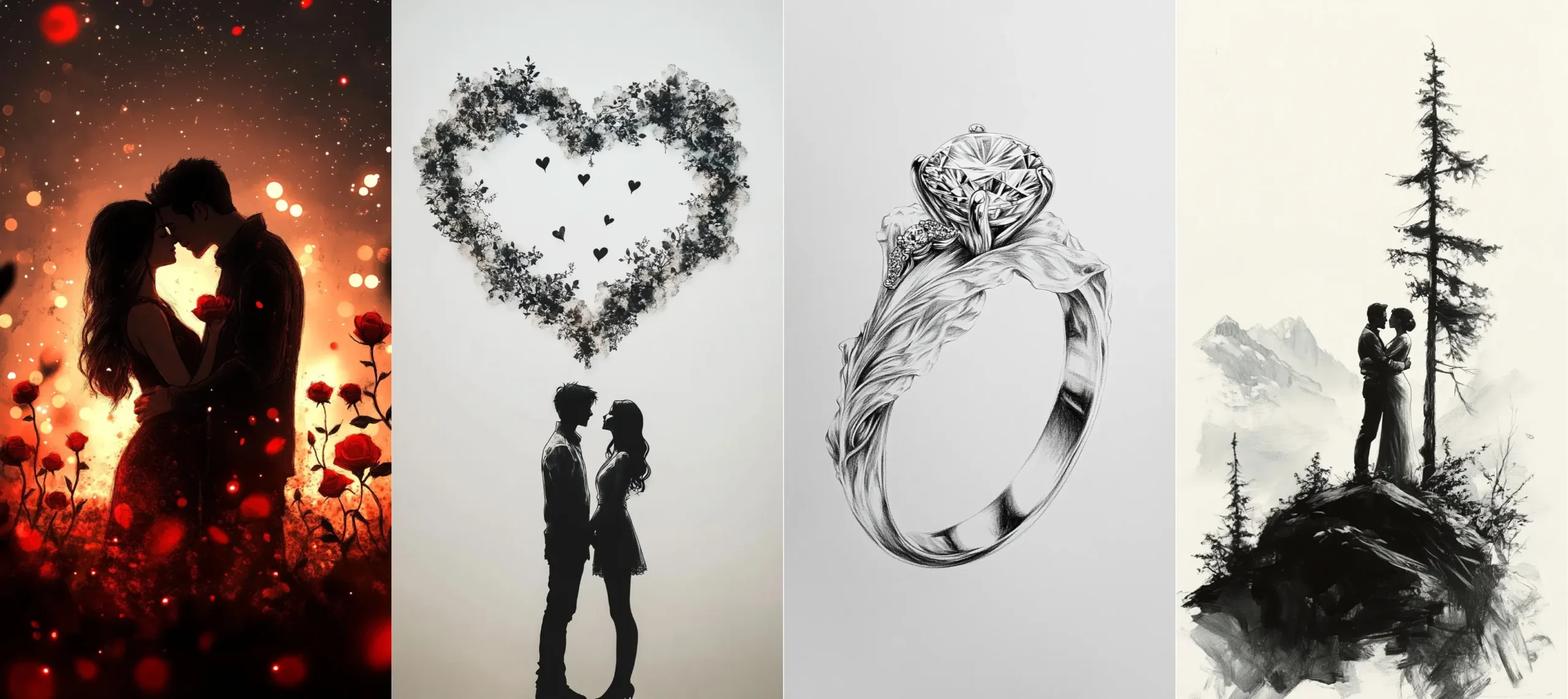 engagement drawing ideas featured image