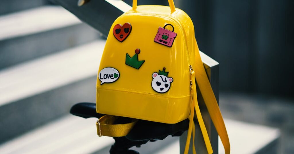 October Drawing Challenge Backpack