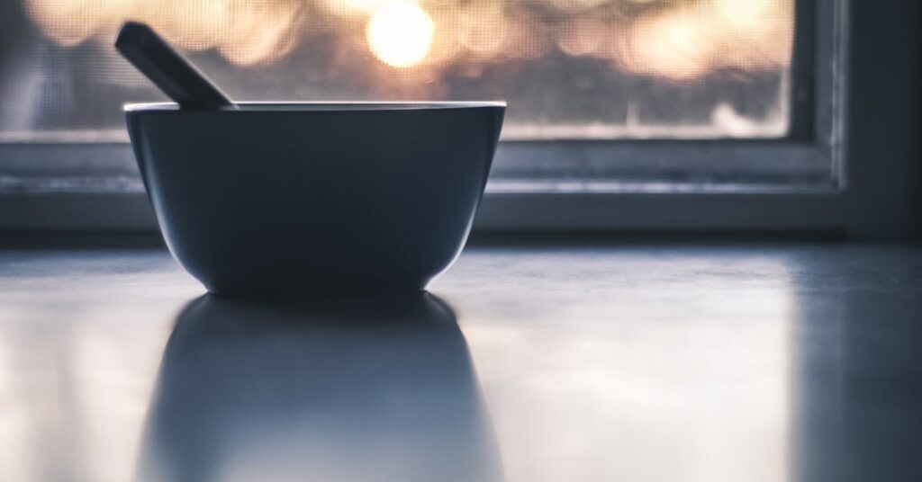 April Drawing Challenge Bowl with Spoon