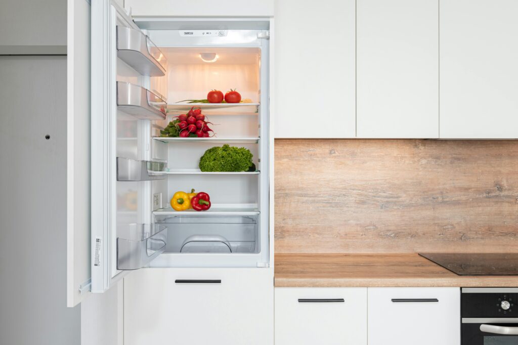 Kitchen Drawing Ideas fridge