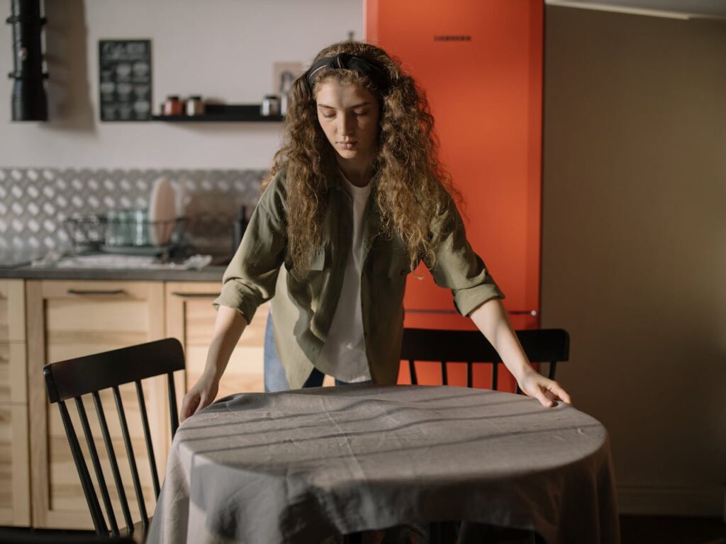 Kitchen Table Drawing References