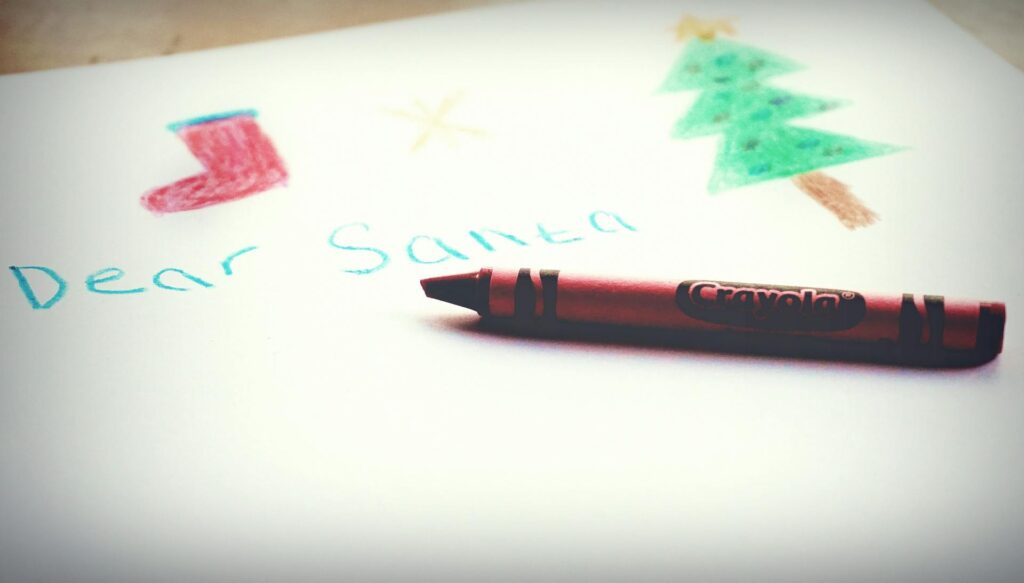 Christmas Drawing Ideas Letter to Santa